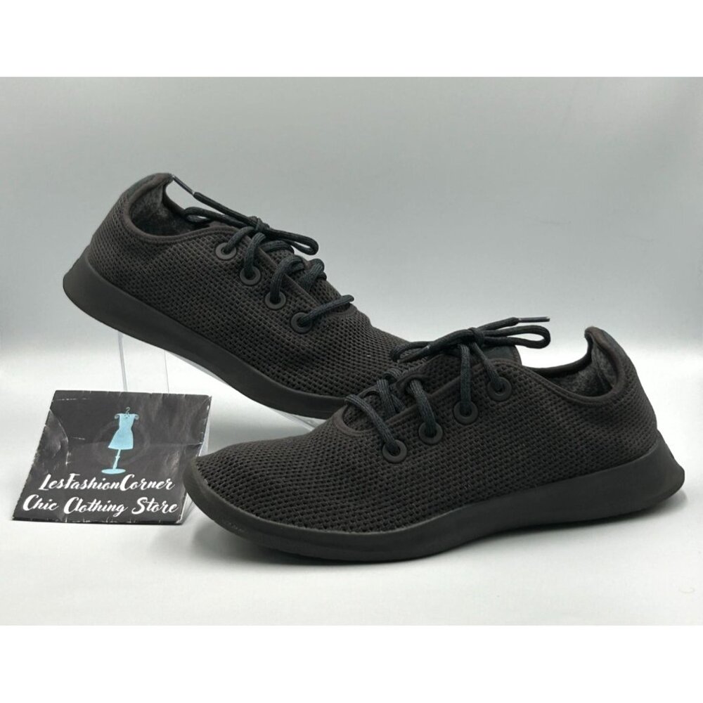 Allbirds Men's Black Tree Runner Athletic Lightweight Sneaker Shoe Size 11 3078 - Picture 13 of 16